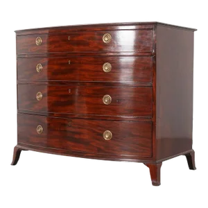 English 18th Century Mahogany Chest of Drawers