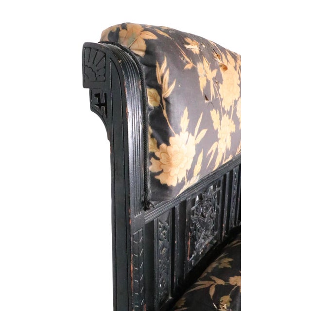 Wood Ebonized Aesthetic Movement Side Chair For Sale - Image 7 of 15