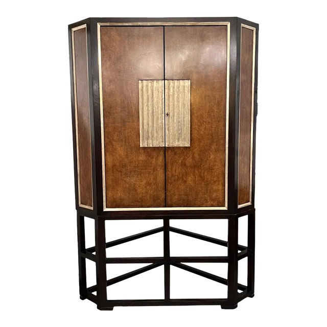 Therien Workshops for Dessin Fournir Cocktail Dry Bar Cabinet For Sale
