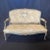 French Louis XV Painted Sofa and Two Fauteuils Parlor -Set of 3 For Sale In Portland, ME - Image 6 of 12