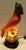 This rare original Tiffin Art Deco glass parrot lamp from the 1930s is a unique and stylish addition to any home decor....