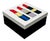 Secrets Square Box in Powder-Coated Aluminum by Altreforme For Sale