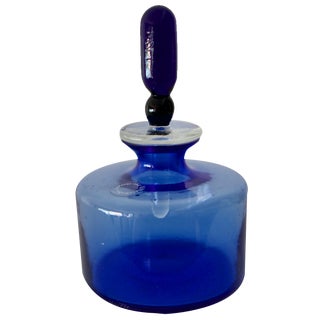 Murano Glass Perfume Bottle by V. Nason & Co., Italy, 1980s For Sale