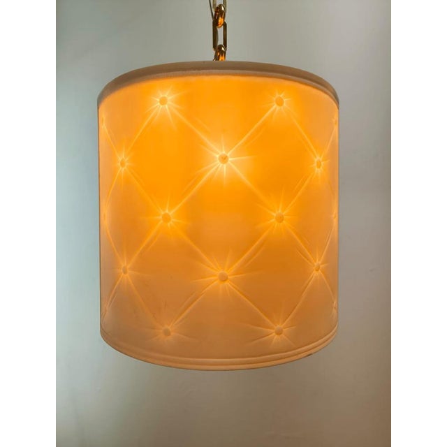 Gold Brass Pendant Lamp For Sale - Image 4 of 18