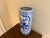 Chinoiserie Vintage Chinoiserie Blue and White Porcelain Umbrella Stand For Sale - Image 3 of 13
