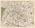 Contemporary Map of Paris Circa 1925 - 16 x 13 For Sale