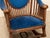 George Hunzinger 1870s Antique Attributed to George Hunzinger Barley Twist Mahogany Needlepoint Rocking Chair For Sale - Image 4 of 10