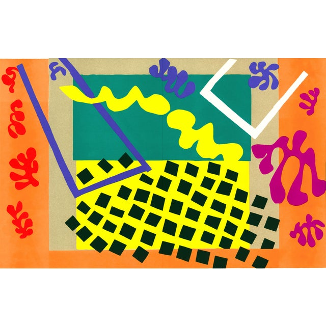 1983 MoMA Edition Matisse Jazz Lithograph "Les Codomas" (Troupe of Acrobats) For Sale
