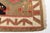 1960s 1960s Central Diamond Medallion Grid With Serrated Borders Kilim For Sale - Image 5 of 10
