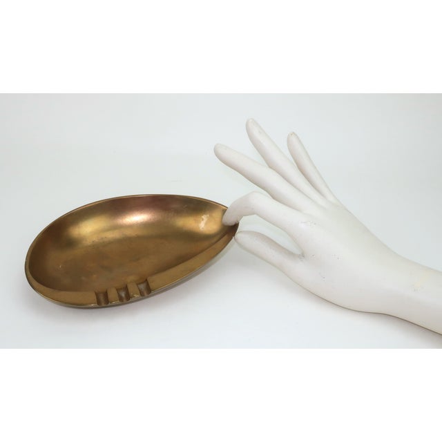 Sculptural Bronze Mid Century Modern Ashtray, c.1960 For Sale - Image 14 of 14
