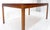 Danish Mid Century Modern Rectangle Walnut Dining Table w 2x18" Leaves MINT For Sale - Image 10 of 18