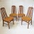 Vintage Chairs in Tweed and Wood, Set of 4 For Sale - Image 12 of 12