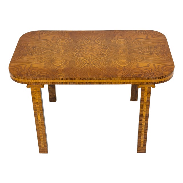 Art Deco Swedish Coffee Table by Birger Ekman, 1920 For Sale
