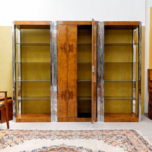 Briar Bar Cabinet by Milo Baughman, 1940s For Sale - Image 6 of 8