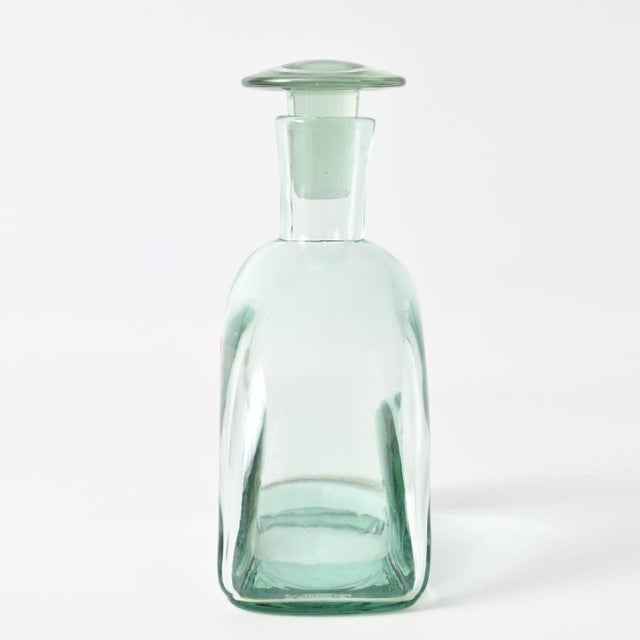 Art Deco Glass Decanter by Harald Notini for Pukeberg, 1930s For Sale - Image 4 of 10