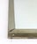 Vintage 18.75 In. Square Steel Bathroom Wall Mirror For Sale - Image 4 of 6