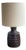 Danish Blue Series Stoneware Table Lamp by Einar Johansen for Søholm Stentøj, 1960s For Sale