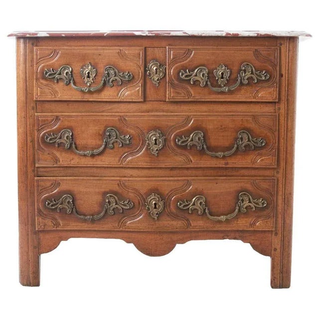 18th Century French Parisian Marble-Top Commode For Sale - Image 11 of 11