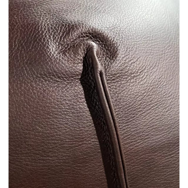 Mario Bellini Le Bambole Pouf in Leather by Mario Bellini for B&B Italia, 1972 For Sale - Image 4 of 7