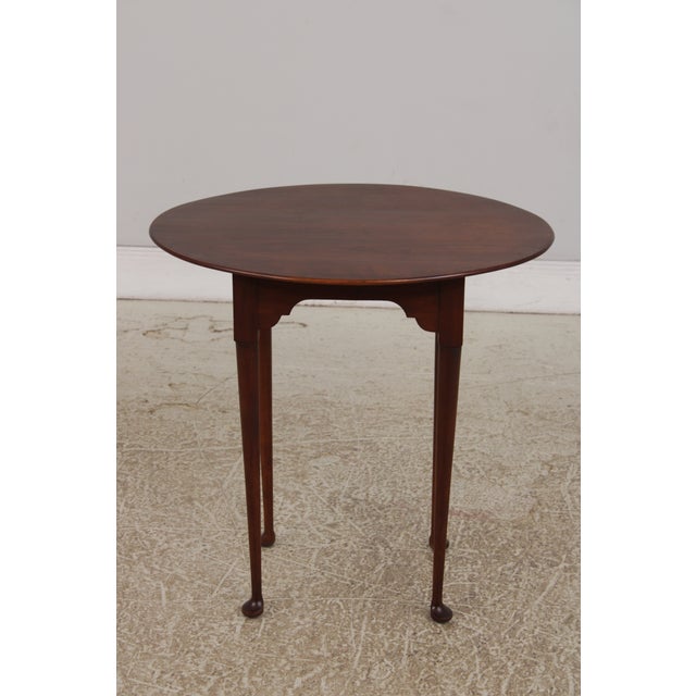 Age: Approx: 30 Years Old Details: Solid Cherry Bench Made High Quality Construction Primitive Style Table Offered @...