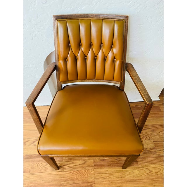 Wood Pair of Mid Century Modern Monteverdi Young Armchairs by Maurice Bailey For Sale - Image 7 of 10