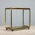 Metal Vintage Serving Bar Cart, 1970s For Sale - Image 7 of 8