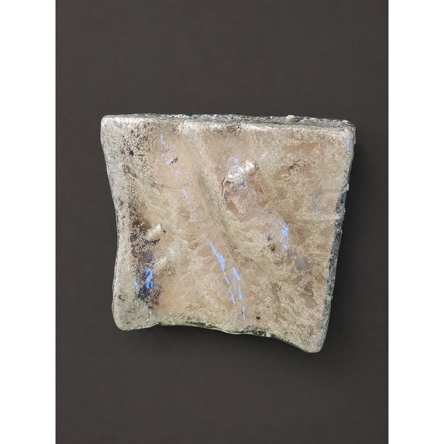 Large Murano Glass Ghiaccio Wall Light from Maestri Di Murano, Italy, 1970s For Sale - Image 12 of 15
