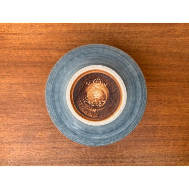 Mid-Century Swedish Bamboo Series Vase by Olle Alberius for Rörstrand, 1960s For Sale - Image 10 of 15