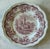 Set of 6 Vintage Red and White Spode Archive Collection Plates For Sale - Image 14 of 16