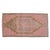 a Vintage Turkish Small yastik rug, perfect for entryway, bath or in front of the kitchen sink. Dimension: 18" x 35" or 1...