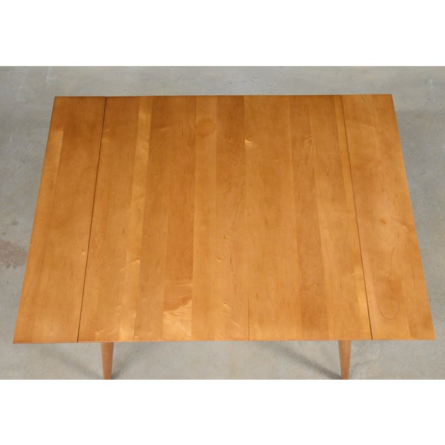 1950s 1950s Refinished Paul McCobb Planner Group Maple Dining Table For Sale - Image 5 of 9