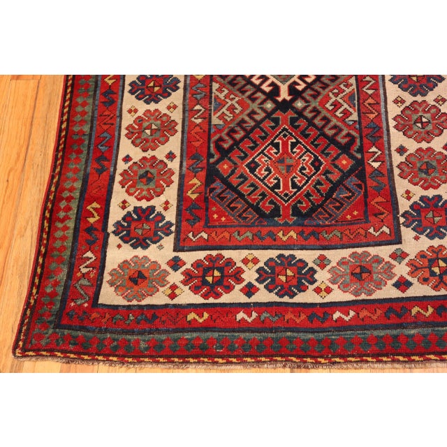 Nazmiyal Collection Ancient Antique Caucasian Talish Rug For Sale In New York - Image 6 of 7