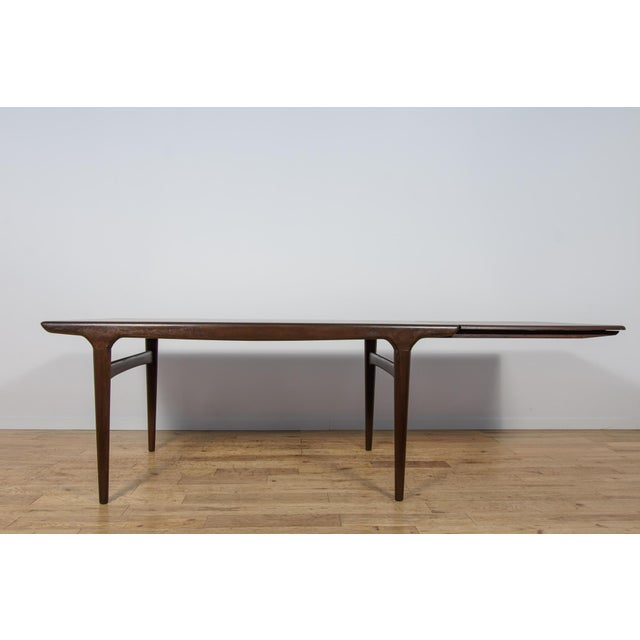 Mid-Century Modern Teak Extending Dining Table by Johannes Andersen for Uldum Møbelfabrik, Denmark, 1960s For Sale - Image 13 of 18