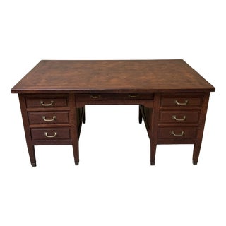 Antique Art Nouveau Freestanding Desk, 1915 For Sale