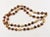 Napier Vintage 1980s Napier Faux-Tiger's Eye Beaded Necklace For Sale - Image 4 of 8