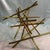 Mid-Century Modern MCM Gold Colored Bars Table Sculpture For Sale - Image 3 of 5