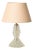 Large Lamp in Murano Rostrato Glass and Brass with Pink Shade from Barovier, Italy, 1940s For Sale