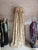Art Deco French Chintz Bed Crown Canopy with Silk Lining and Original Passementerie, 1920s For Sale - Image 16 of 17