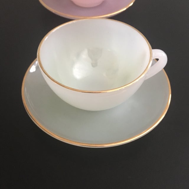 1960s French Tea Cups and Saucers Set of 6 Chairish