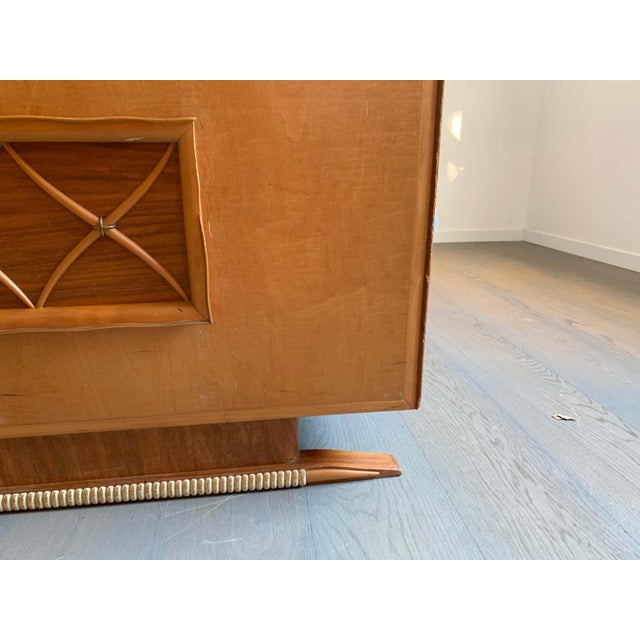 Art Deco Maple Bed, 1930s For Sale - Image 13 of 16