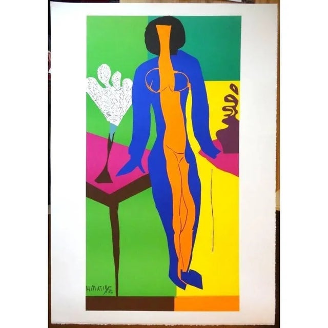 after Henri Matisse - Zulma - Lithograph For Sale - Image 4 of 4