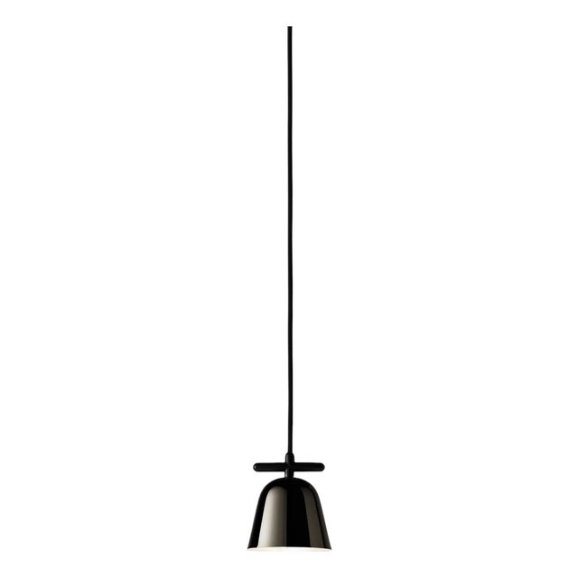 Black Lighto T Pe Matte Suspension Lamp by Jaime Hayon for Parachilna For Sale