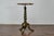 19th Century English Ebonized Barley Twist Pedestal Table with Zebra Hide and Gilt Detailing For Sale - Image 5 of 12