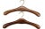 Rosewood Hangers, 1960s, Set of 6 For Sale - Image 11 of 13