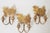 Hollywood Regency Gilt Acanthus Leaf Wall Lights, 1950s, Set of 3 For Sale - Image 9 of 17