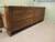 Long Open Front Golden Walnut Bookcase, 1920s For Sale - Image 6 of 8
