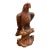 Late 20th Century Hand Carved American Eagle Statue For Sale