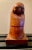Old Mexican wood carving of cloaked figure by noted Mexican artist Arias. Measures 9” tall, 5” wide, not including the...