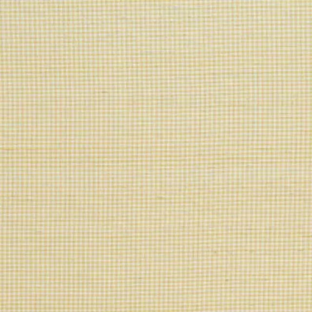 Farmhouse Sample - Schumacher Dalton Silk Gingham Fabric in Straw For Sale - Image 3 of 3