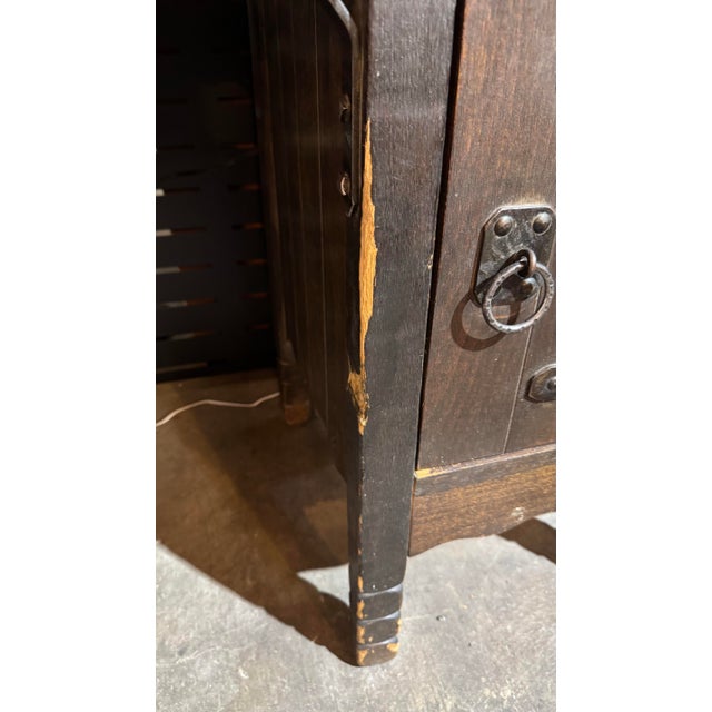 Antique Monterey Desk 30s Signed For Sale - Image 10 of 12